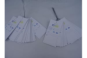 Cartechnic 50x Ölwechselanhänger Öldienstzettel Ölzettel