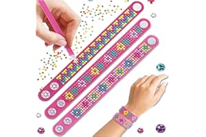 Enjoyaa Diamond Art Bracelet Kit,3 Pcs Bracelet Making Kit for Girls,Diamond Art Kits for Kids,Kids Diamond Art Gem Art for Kids Diamond Art for Kids Girls DIY Bracelet Making Kit (Style-B)