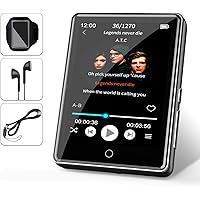 32G MP3 Player JBHOO 2.8" MP3 Bluetooth 5.0, MP3 mit Lautsprecher, FM Radio, Schrittzähler, Aufzeichnung, Voller…