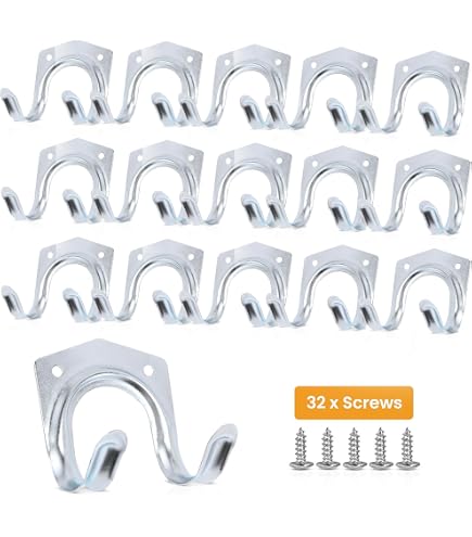 Lot De 48 Pinces à Ressort Terry JJPRIME - Tailles Assorties 22-35mm, Pour Garage, Bricolage Et Maison