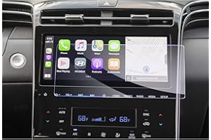 GAFAT Hyunda-i Tucson NX4 2021 2022 2023 10,25" folia ochronna do nawigacji, szklana folia ochronna na wyświetlacz do Tucson 2023 10,25 cala, system informacyjno-rozrywkowy GPS, ekran dotykowy,