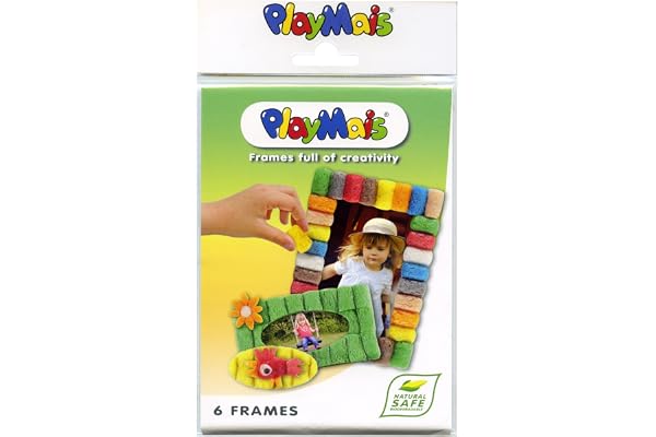 Playmais - 160174 - Loisirs Créatifs - 6 Cadres A Décorer