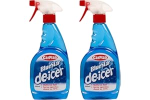 CarPlan TDI501 Blue Star Winter De Icer Trigger Spray 500ml x 2