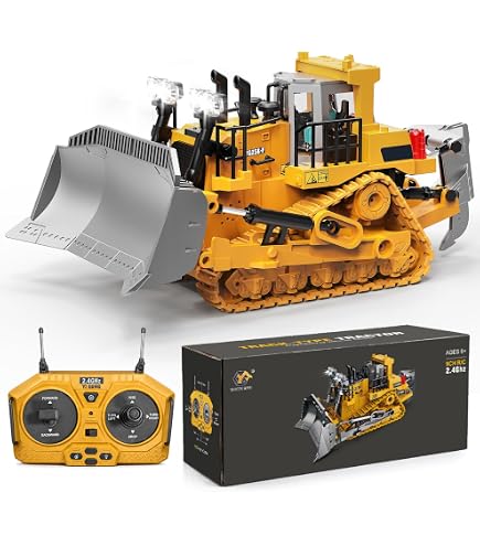 8 Télécommande de canal Voiture en alliage Ingénierie Camion de chantier jouet RC Excavateur pour enfants