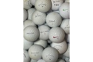 Iron Lake Balls Ltd 12,24, 36,48,72,100 Premium Brand Golf Balls Callaway TaylorMade Srixon Mint/A (USED not new) Pack Balls