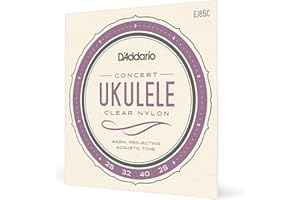 D'Addario EJ65C Pro-Arté Custom Extruded Nylon Set per Ukulele Concert