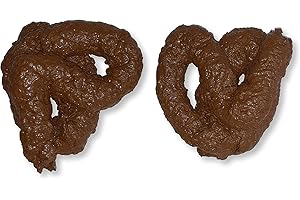 Fartoni Prank Artikel x2 Kackhaufen. Scherzartikel für Erwachsene und Kinder. x2 Realistischer Kacke Scherzhaft. Scherz Scheiße wie Party- & Scherzartikel.