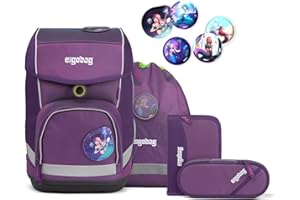 ergobag cubo Set ergonomischer Schulrucksack, Vorgänger-Kollektion, klassisch 5-teilig 1. Klasse Grundschule
