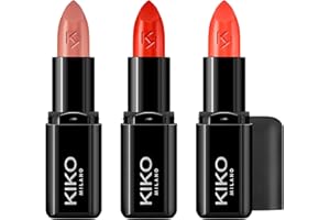 KIKO Milano Smart Fusion Lipstick Kit 01 | Kit Labbra Con 3 Rossetti Dal Finish Luminoso