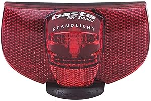 Basta AXA RAY STEADY LED BIKE DYNAMO REAR LIGHT TO FIT ON BIKE CARRIER WITH STANDLIGHT FUNCTION SALE PRICE