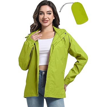 Dames Waterdichte Regenjas Casual Basic Buitenkleding Trench Klassiek Rits Lang Windjack Buiten Klimmen Capuchon Tops kopen vanaf een prijs van 32