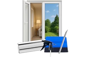 Perfect Cover Protezione UV, pellicola protettiva solare per interni con racla o finestra esterna, pellicola autoadesiva, pellicola per specchi, pellicola per vetri riflettente argento (45x300)