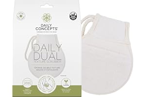 Daily Concepts Daily Dual Texture Scrubber Refill Pack to Exfoliate or Cleanse, Smooth Texture making it Safe and Gentle for All Skin Types 59g