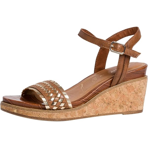 Tamaris Damen Sandale Mit Absatz 1-1-28354-28 | Bequem & Modisch Für Den Sommer