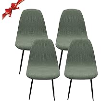 Coprisedie Elasticizzati Con Schienale - 4 Pezzi, Jacquard, Lavabili - Foto 9