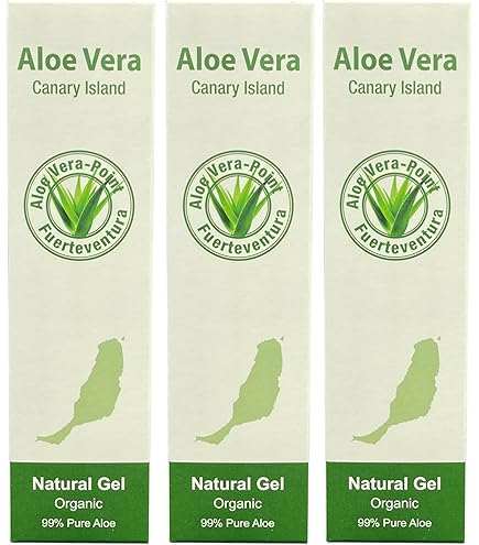 Aloe Vera Point Organic Aloe Vera Gel 99% 250ml kaltgepresst von  Fuerteventura - 4 Einheiten : Amazon.de: Drogerie & Krperpflege
