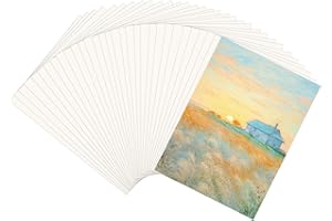 AOROPS 50 arkuszy papieru akwarelowego A4, 300 g/m², gruby papier akwarelowy, blok akwarelowy, blok papieru akurelowego, dla dzieci, studentów, początkujących, artystów, do rysowania