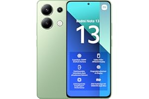 Xiaomi Redmi Note 13 Smartphone, 8+128GB, Handy ohne Vertrag, 6,67" FHD+ AMOLED Display, 5.000 mAh, 108MP Kamera, Dual-SIM, Grün