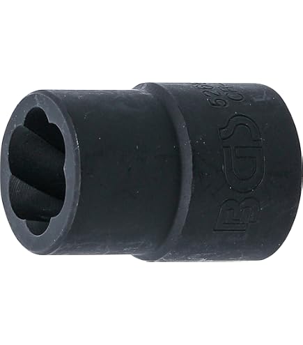 BGS 5266-17 Special Socket/Extractor - 12.5mm (1/2") Drive, 17mm Size, Professional Quality Tool - View #2