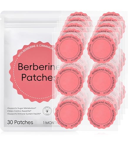 Acentialabs Berberine Patches, : Amazon.co.uk: Health & Personal Care