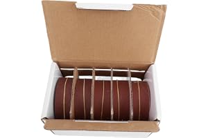 Zunate Smärgelduksrulle med Dispenser 5 Korn 150 240 320 400 600, 1 Tum X 20 Fot Sandpappersrulle för metallträ, Våttorra Smä