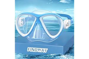 ‎FINDWAY Findway Schwimmbrille für Männer und Frauen, beschlagfrei, UV-Schutz, Blendschutz, klare Sicht, einfache Anpassung, Schwimmbrille für Erwachsene