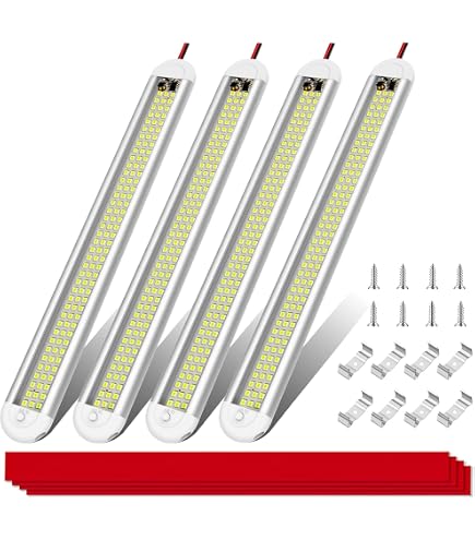 Lot De 2 Ampoules LED E10 Rouge 12V Haute Luminosité - Pour Voiture, Camping-car, Bateau