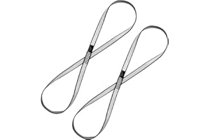 KIKIGOAL Correas de nailon para escalada de 18 mm, 23 KN CE2008/EN566, correas de escalada para escalada al aire libre, rappel, columpio, hamaca de yoga, etc