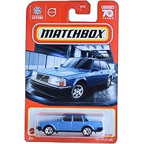 Matchbox 1986 Volvo 240, Blue 99/100 : Amazon.in: Toys & Games