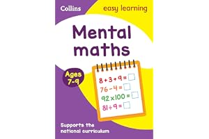 Mental Maths Ages 7-9: New Edition: Easy Maths Practice Book For Years 3 To 6 (Collins Easy Learning Ks2)