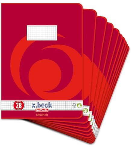 BRUNNEN Vivendi Premium Cahier D'école A4, Linéature 4, 16