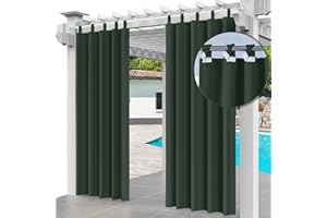 Ferocity Tenda per Esterni Impermeabile Set 2X 220 x 155 cm Impermeabile per Patio Portico Anteriore pergola per Giardino Cortile Balcone (2 Pezzi) Verde [129]