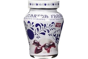 ‎FABBRI 6x Fabbri Amarena Fruit and Syrup Cherries in Siurp Amarena Fabbri 230 g