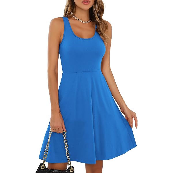 Robe D'été Femme Missufe - Patineuse à Volants Et Manches Bouffantes - Tissu Stretch Polyester/viscose - Style Swing