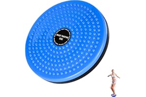 ‎MAGIC SELECT Twist Waist Disc. Twisting Machine Fitness Board Rutschfest, Taillentwister Drehscheibe, Twister mit Massage, Hüfttrainer für Zuhause, Aerobic Fitneßscheibe zur Fettverbrennung & Bauchtraining.