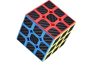 DealKits Cubes Magiques 3 x 3, Speed Cube, Anti-Stress, Original Magical Speed Cube pour Anniversaire d'enfant, Intelligence IQ Combination Exercises, pour Enfants & Adultes