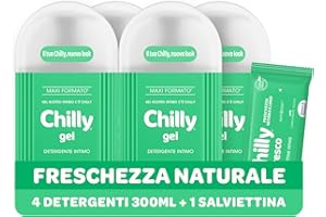 Chilly Intimo Fresco Dezodorant, Biały, 300 ml x 4 sztuki