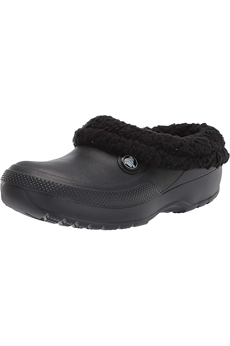 replacement insoles liners for clogs crocs mules style shoes black fur for a furry lining