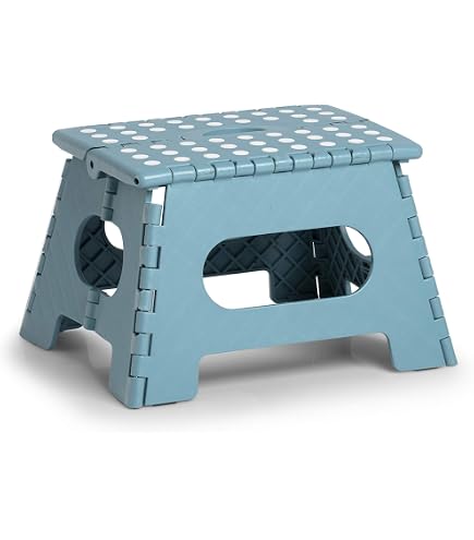 Salle De Bain Enfant Tabouret Pliable Marchepied Pour Enfant - Bisoo - Blanc - Antidérapant Marchepieds Pour Enfants