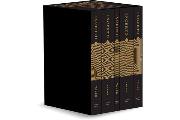 Incerto (Deluxe Edition): Fooled by Randomness, The Black Swan, The Bed of Procrustes, Antifragile, Skin in the Game