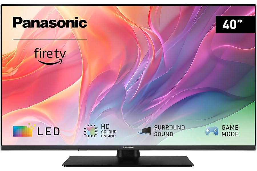 Panasonic TV-40S55AEZ S55 Series 40 Inch Smart Full HD LED TV, 2024, Fire TV, HD Colour Engine, HDR, Alexa Voice Control, Game Mode, Media Player, For Optimal Visual Experience3.9 out of 5 stars4183 offers from€200.06
