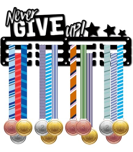 thumbnail image 2 of PH PandaHall Wrestling Medal Holder Athletics Medal Award Ribbon Hanger... 2 of 10