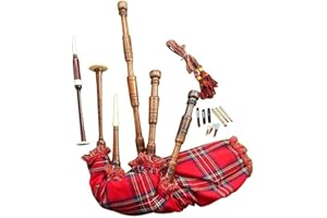 TARTANCITY TC Scottish Great Highland Dudy Palisander Pełny zestaw/worek dudelkowy / Gaita/dudy