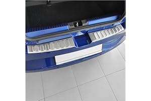 tuning-art L441 Protection de seuil de Coffre pour Dacia Sandero 3 / Stepway 3, Couleur:Argent
