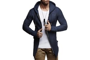 Leif Nelson Sweat à Capuche pour Homme LN-6301