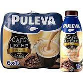 Puleva - Coffee with Original Milk, Milk Drink, Ready to Drink, Arabica and Robust Coffee Mix, Drink Cold or Hot, Rich in Vit