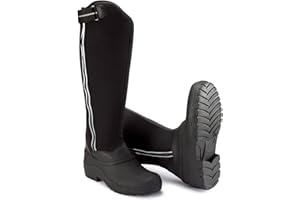 Bow And Arrow White Horse Equestrian Neo Vis Boot - Stable Mucker Stable Winter Non Slip Walk