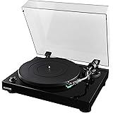 Fluance Elite High Fidelity Vinyl Turntable Record Player with Audio Technica AT95E Cartridge, Belt Drive, Built-in Preamp, A