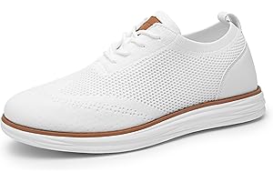 Bruno Marc Scarpe Stringate da Uomo Classiche Estive Traspiranti Mesh Sneakers Oxfords Leggere Casual Scarpe da Passeggio