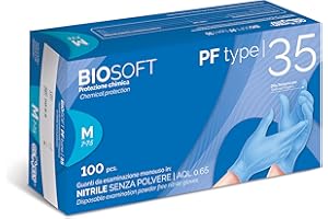 Glovely Guanti da esaminazione, monouso in nitrile senza polvere